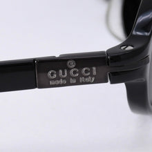 Load image into Gallery viewer, GUCCI グッチ オーバル サングラス GG2461/S イタリア製 アセテート ブラック サイズ52☐16 美品 中古 4a003717