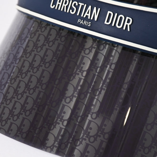 新品未使用 Christian Dior クリスチャンディオール DiorClub ディオールクラブ V1U サンバイザー 31B8 オブリーク ネイビー 中古 4a005398