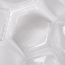 Load image into Gallery viewer, 新品未使用 TIFFANY&amp;Co. ティファニー Flower Vase フラワーベース 花瓶 ガラス ヘキサゴン クリア 企業刻印 ネーム入り 中古 4a005292