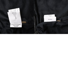 Load image into Gallery viewer, CHROME HEARTS クロムハーツ × リックオウエンス ノーカラーウォッシャブルシングルレザーライダースジャケット シープレザー シルバー925 ダガー アウター XLサイズ 美品 中古 4a003725