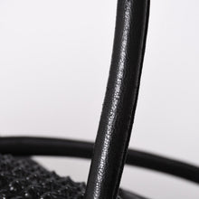 Load image into Gallery viewer, 極美品 CHROME HEARTS クロムハーツ JET SET トートバッグ ボストンバッグ クロスパッチ レザー シルバー925 ブラックロジウム 中古 4a003752