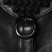 Load image into Gallery viewer, 極美品 CHROME HEARTS クロムハーツ JET SET トートバッグ ボストンバッグ クロスパッチ レザー シルバー925 ブラックロジウム 中古 4a003752