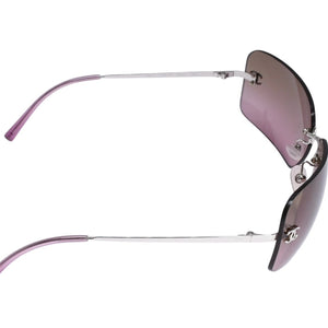 Very good condition CHANEL rimless sunglasses eyewear 4017 c.124/77 size 62□17 120 here mark gradation used 4a003728