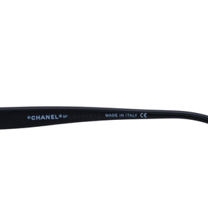 CHANEL Rimless Sunglasses Eyewear 4026 c.142/22 Size 63□17 120 Coco Mark Black Good Condition Used 4a003734