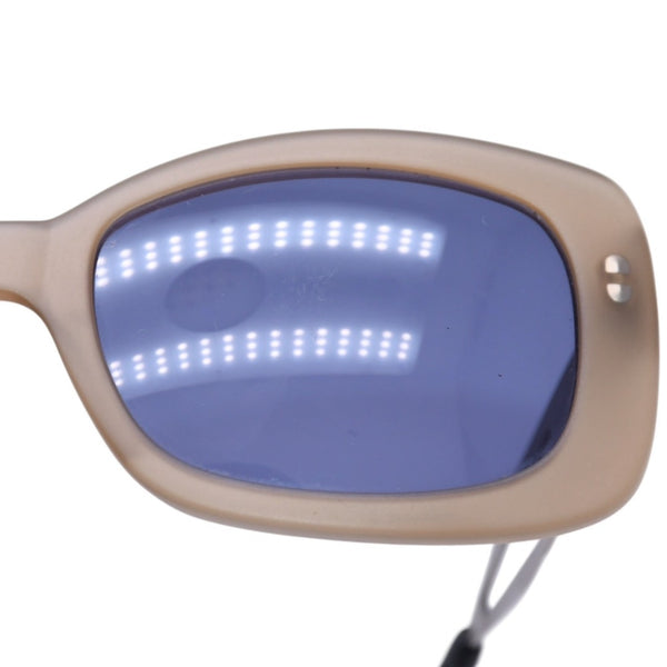 CHANEL Sunglasses Eyewear 10519 C0651 Coco Mark Cambon Plate Beige Square Good Condition Used 4a003737