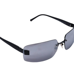 CHANEL Rimless Sunglasses Eyewear 4026 c.142/22 Size 63□17 120 Coco Mark Black Good Condition Used 4a003734