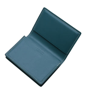 Like new GOYARD Malsherbes card case MALESHPMLTY09CL09X Silver hardware Green PVC vocal calfskin Used 4a003847