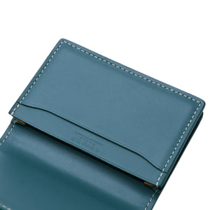 Like new GOYARD Malsherbes card case MALESHPMLTY09CL09X Silver hardware Green PVC vocal calfskin Used 4a003847