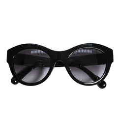 CHANEL シャネル ウェリントン サングラス アイウェア 5371-A c.501/S6 サイズ52□21 140 ココマーク ブラック 美品 中古 4a003739