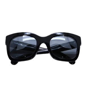 CHANEL シャネル ウェリントン サングラス アイウェア 5357-A c.501/26 サイズ53□23 140 ココマーク ブラック 美品 中古 4a003740