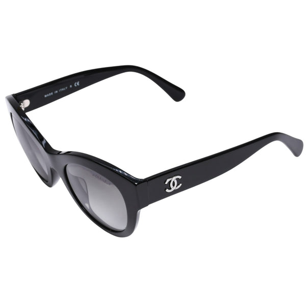 CHANEL シャネル ウェリントン サングラス アイウェア 5371-A c.501/S6 サイズ52□21 140 ココマーク ブラック 美品 中古 4a003739