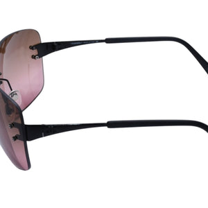 CHANEL シャネル リムレス サングラス アイウェア 4006 c.101/77 サイズ64□16 125 ココマーク グラデーション 美品 中古 4a003730