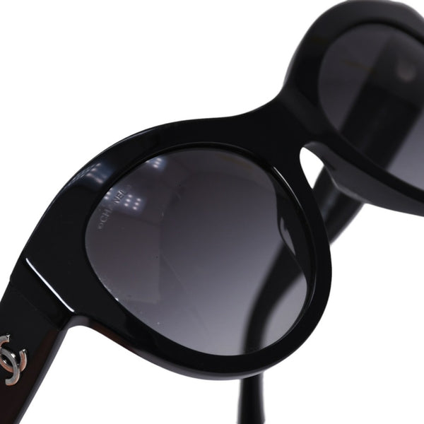 CHANEL シャネル ウェリントン サングラス アイウェア 5371-A c.501/S6 サイズ52□21 140 ココマーク ブラック 美品 中古 4a003739