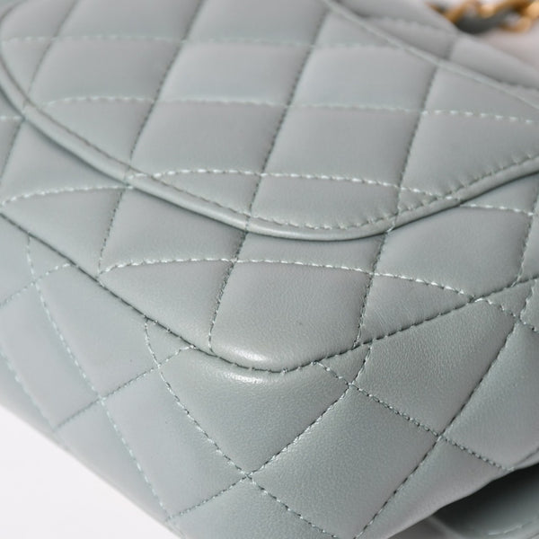 Like new CHANEL Mini Matelasse 16 S Flap S Chain Shoulder Bag AS3738 Random Number Coco Mark Lambskin Used 4a003742