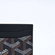 Load image into Gallery viewer, 極美品 GOYARD ゴヤール サン・シュルピス カードケース STSULPPMLTY01CL01X ブラック ゴヤールディンキャンバス 中古 4a004261