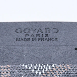 極美品 GOYARD ゴヤール サン・シュルピス カードケース STSULPPMLTY01CL01X ブラック ゴヤールディンキャンバス 中古 4a004261