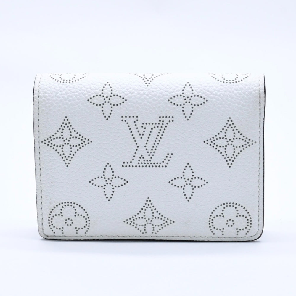 Very Good Condition LOUIS VUITTON Fold Wallet White Black Purple Louis Vuitton Monogram Portefeuille Claire White Purple M80554 Used 4a004266
