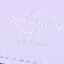 画像をギャラリービューアに読み込む, 極美品 LOUIS VUITTON ルイヴィトン 折り財布 ホワイト ブラック パープル ルイヴィトン モノグラム ポルトフォイユ クレア ホワイト パープル M80554 中古 4a004266