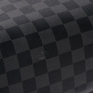 極美品 LOUIS VUITTON ルイヴィトン ディスリクト MM メッセンジャーバッグ N40350 ショルダーバッグ ダミエグラフィクト ブラック シルバー金具 中古 4a003675
