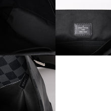 Load image into Gallery viewer, 極美品 LOUIS VUITTON ルイヴィトン ディスリクト MM メッセンジャーバッグ N40350 ショルダーバッグ ダミエグラフィクト ブラック シルバー金具 中古 4a003675