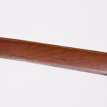 Load image into Gallery viewer, 極美品 CHROME HEARTS クロムハーツ ベルト ストラップ サイズ34 セメタリー クロスパッチ シルバー925 レザー 中古 4a003757