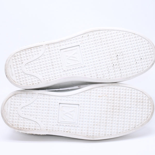 LOUIS VUITTON ルイヴィトン スニーカー ホワイト アイボリー ゴールド金具 サイズ34 2/1 美品 中古 4a003765