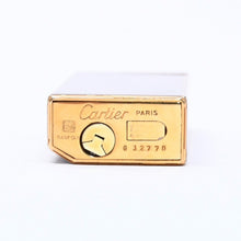 画像をギャラリービューアに読み込む, Cartier カルティエ オーバル ライター ゴールド ブラックラッカー ガスライター 漆ブラウン 美品 中古 4a002334