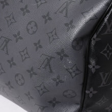 画像をギャラリービューアに読み込む, LOUIS LVUITTON ルイヴィトン キーポル・バンドリエール 50 ブラック グレー シルバー金具 M45392 美品 中古 4a004494