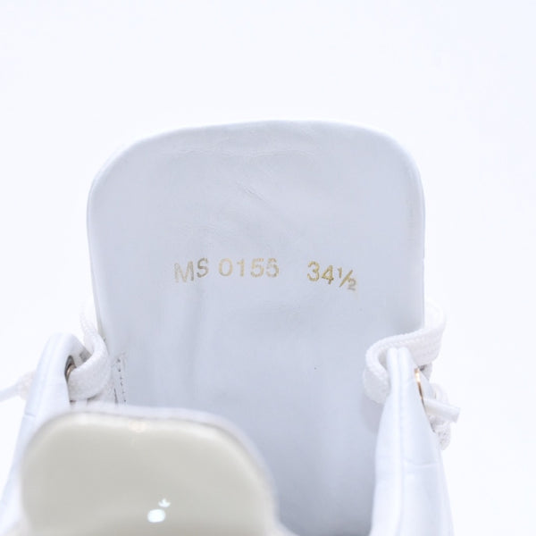 LOUIS VUITTON ルイヴィトン スニーカー ホワイト アイボリー ゴールド金具 サイズ34 2/1 美品 中古 4a003765