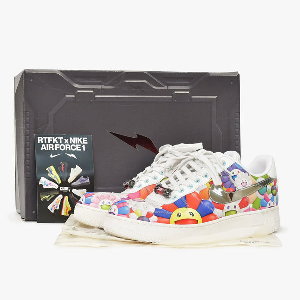 RTFKT × Takashi Murakami × Nike Air Force 1 Low アーティファクト ナイキ 村上隆 トリプルコラボ エアフォース1 マルチカラー 29.0cm(M11) 限定モデル 美品 中古 4a003602