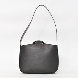 極美品 LOUIS VUITTON ルイヴィトン レヴリ ワンショルダーバッグ ハンドバッグ M52162 ブラック エピレザー 中古 4a003500