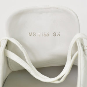 LOUIS VUITTON Men's Sneakers White Front Low Line Leather Sneakers MS0185 Good Condition Used 4a003766