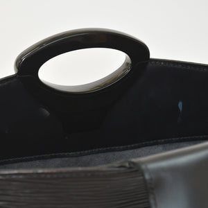 極美品 LOUIS VUITTON ルイヴィトン レヴリ ワンショルダーバッグ ハンドバッグ M52162 ブラック エピレザー 中古 4a003500