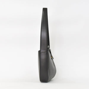 極美品 LOUIS VUITTON ルイヴィトン レヴリ ワンショルダーバッグ ハンドバッグ M52162 ブラック エピレザー 中古 4a003500