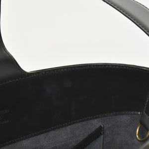 極美品 LOUIS VUITTON ルイヴィトン レヴリ ワンショルダーバッグ ハンドバッグ M52162 ブラック エピレザー 中古 4a003500