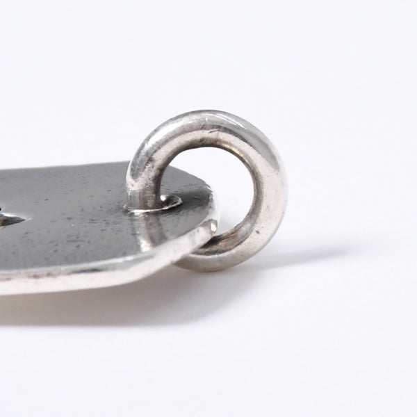 CHROME HEARTS クロムハーツ D TAG LRG CROSS DAGG カットアウトクロス クロスラージドッグタグ 重量約17.5g シルバー925 美品 中古 4a001536