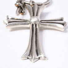 Load image into Gallery viewer, 極美品 CHROME HEARTS クロムハーツ CH CRS LG &amp; No5 DGGR ラージクロス ダガー キーリング 重量約52.0g 中古 4a003786