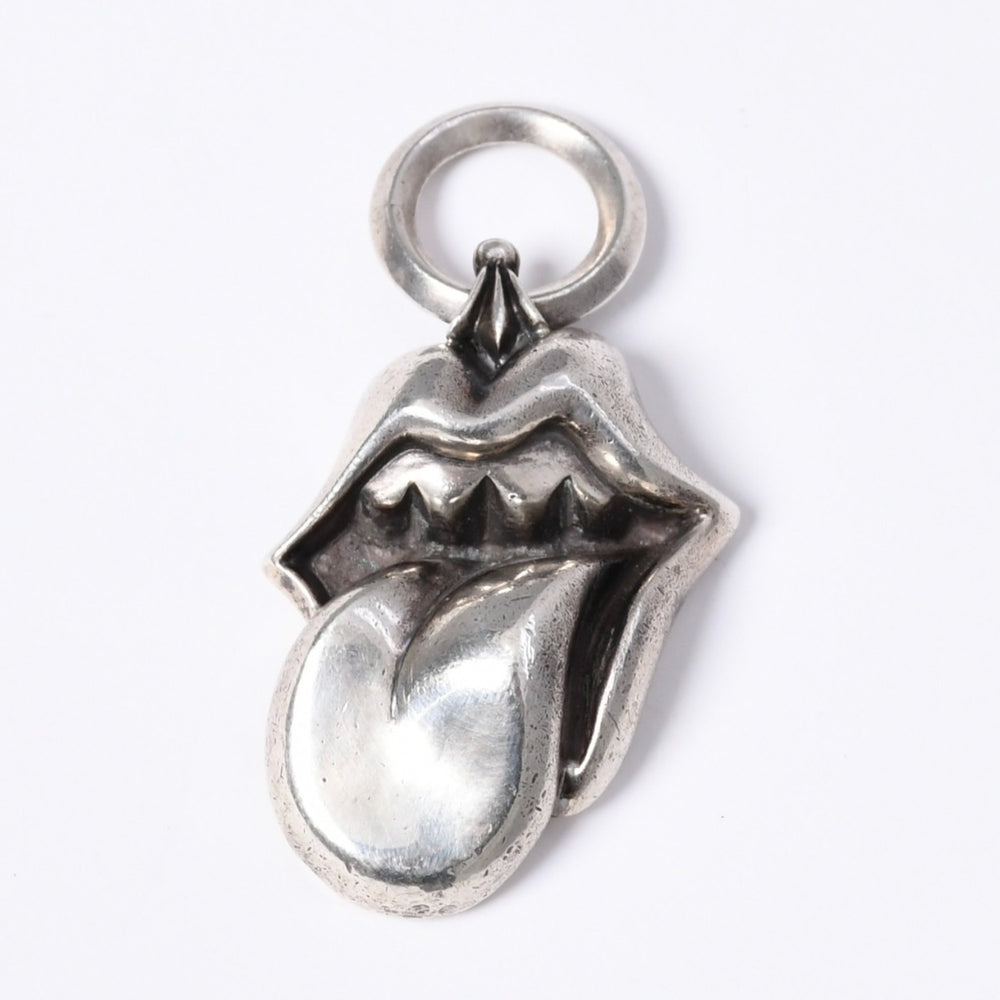 CHROME HEARTS LIPS TONGUE Lip & Tan Pendant Top Weight Approx. 43.5 Silver 925 Good Condition Used 4b003788