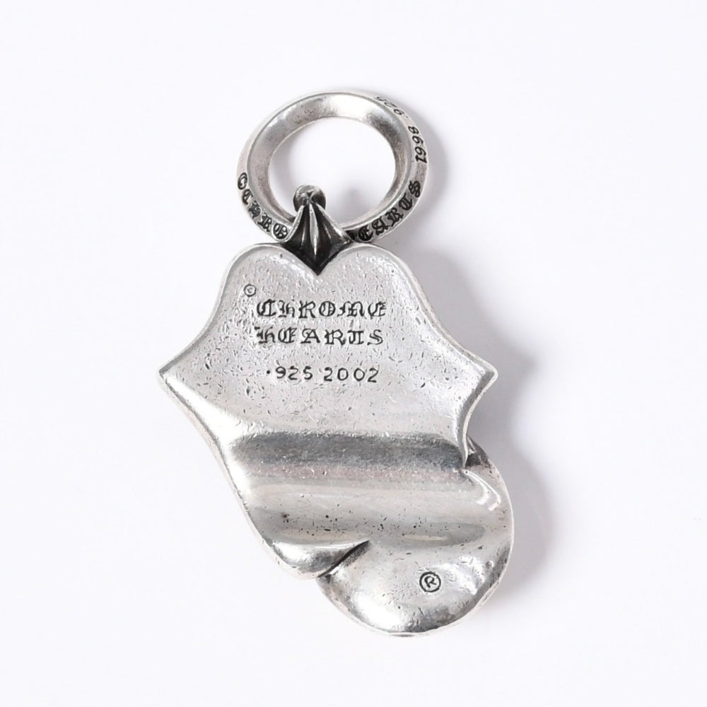 CHROME HEARTS LIPS TONGUE Lip & Tan Pendant Top Weight Approx. 43.5 Silver 925 Good Condition Used 4b003788