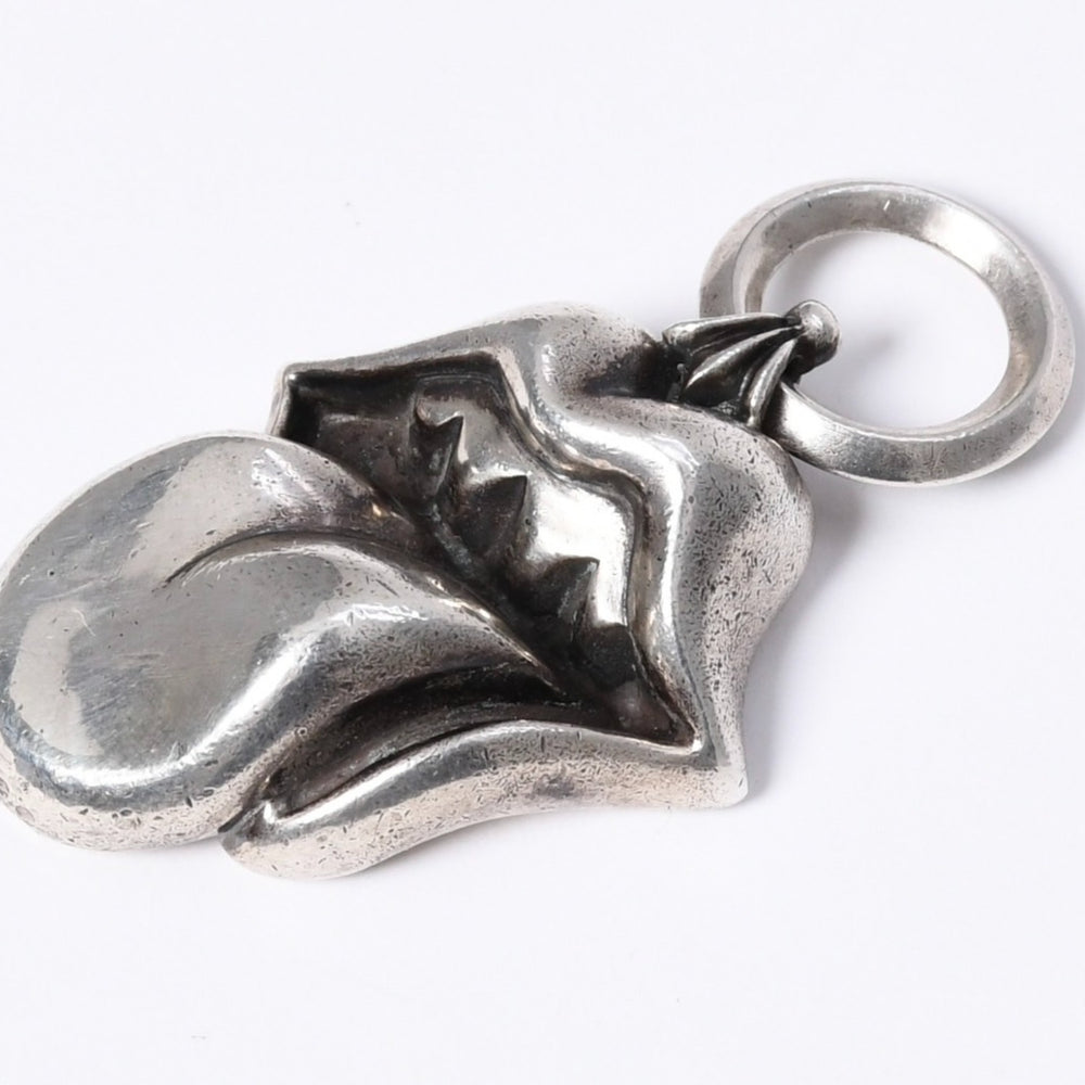 CHROME HEARTS LIPS TONGUE Lip & Tan Pendant Top Weight Approx. 43.5 Silver 925 Good Condition Used 4b003788