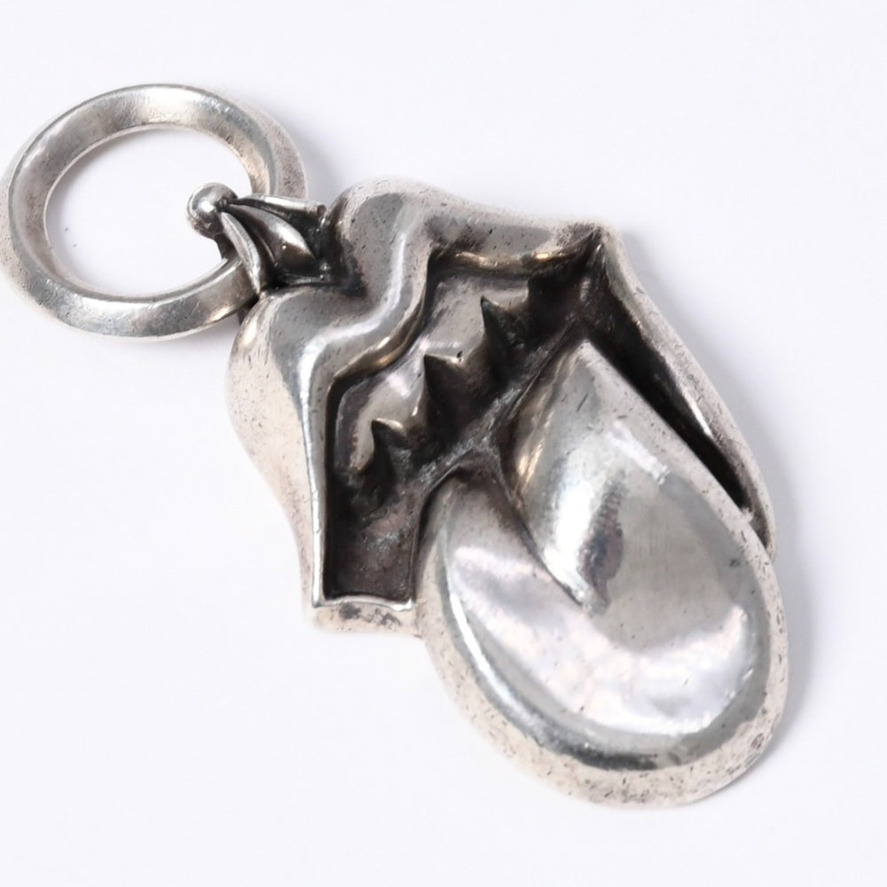 CHROME HEARTS LIPS TONGUE Lip & Tan Pendant Top Weight Approx. 43.5 Silver 925 Good Condition Used 4b003788