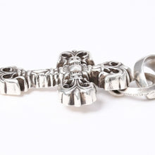 Load image into Gallery viewer, 極美品 CHROME HEARTS クロムハーツ PNDT CH CRS SML W/ATTACHED BALE フィリグリークロス ペンダントトップ ベイル 重量約24.3g 中古 4a003790