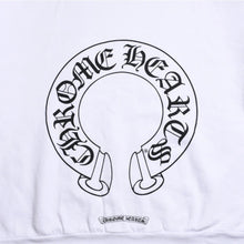 画像をギャラリービューアに読み込む, CHROME HEARTS クロムハーツ スウェット ホースシュー フローラルクロスプル スクロールラベルロゴ Lサイズ 美品 中古 4a003780