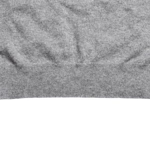 Very Good Condition LOEWE Gray Henley Neck Knit Pullover Knit Size M Cashmere 1727170 Used 4a001953