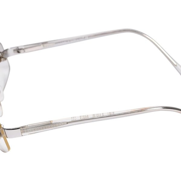 極美品 CHANEL シャネル リムレス サングラス アイウェア 4067 c.124/6I サイズ57□18 130 ココマーク クリア 中古 4a003735