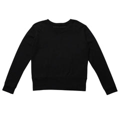 Very good condition CHROME HEARTS RS3 Cross Crew Neck Scroll Label Sweatshirt Black Used 4a003781
