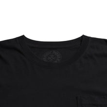 Load image into Gallery viewer, CHROME HEARTS クロムハーツ ホノルル限定 バックスクロールロゴ ロングスリーブTシャツ ハイビスカス スクロールラベルロゴ ブラック ロンT 長袖Tシャツ ブラック Lサイズ 美品 中古 4a003777