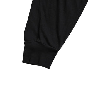 CHROME HEARTS クロムハーツ ホノルル限定 バックスクロールロゴ ロングスリーブTシャツ ハイビスカス スクロールラベルロゴ ブラック ロンT 長袖Tシャツ ブラック Lサイズ 美品 中古 4a003777