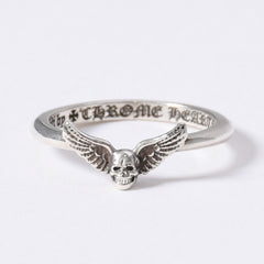 Very good condition CHROME HEARTS FOTI BBLGM MAHALIA bubblegum ring weight 1.42g size 6 silver 925 used 4a003795