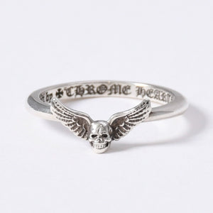 Very good condition CHROME HEARTS FOTI BBLGM MAHALIA bubblegum ring weight 1.42g size 6 silver 925 used 4a003795
